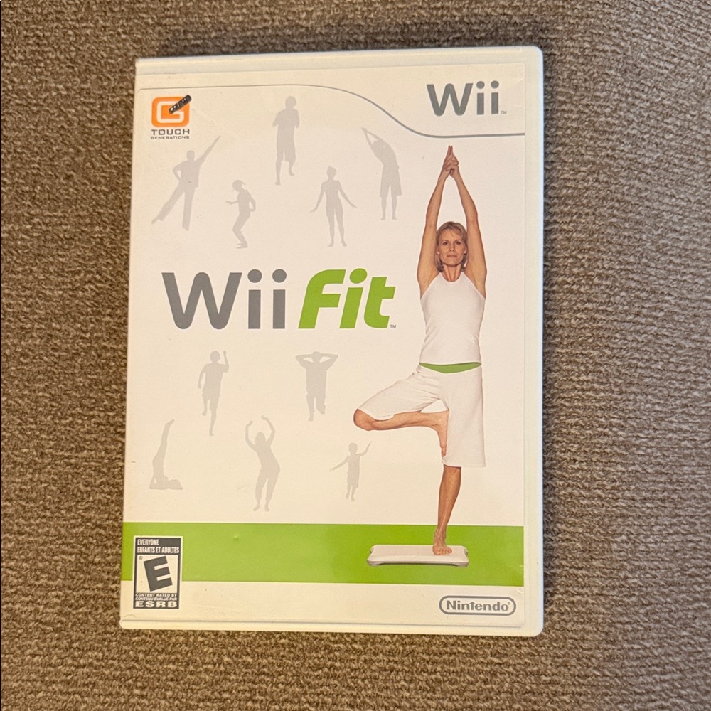 Nintendo Wii Fit Game - Green and White